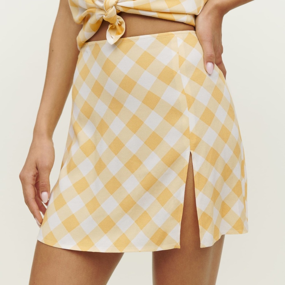 NWT Reformation Margot Skirt
